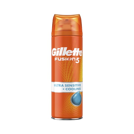 Gillette Fusion ProGlide Cooling gel na holení 200 ml
