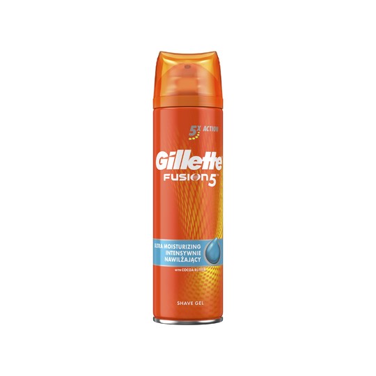 Gillette Fusion Ultra Moisturizing gel na holení 200 ml