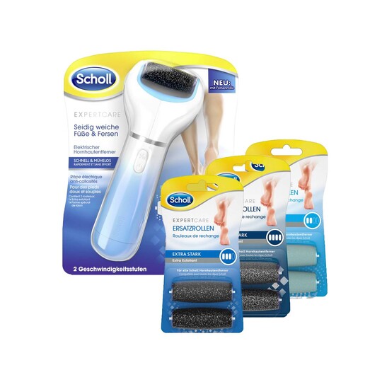 Scholl Expert Care + náhradní hlavice 6 ks