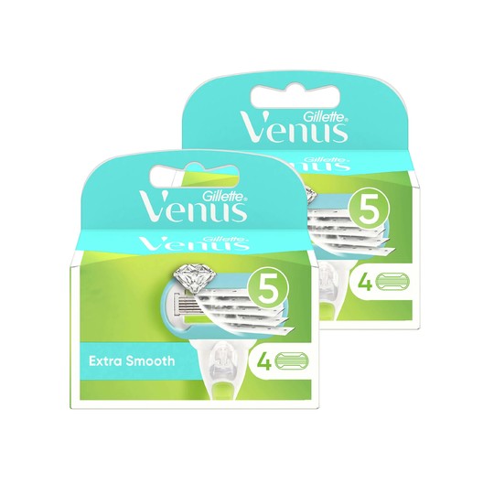 Gillette Venus Extra Smooth náhradní hlavice 4+4 ks