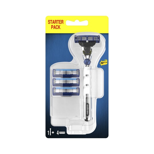 Gillette Mach3 Turbo 3D Motion holicí strojek + 4 ks hlavic