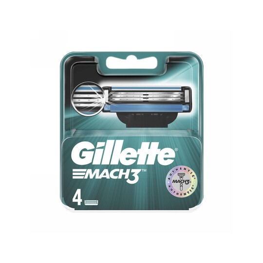 Gillette Mach3 náhradní hlavice 4 ks