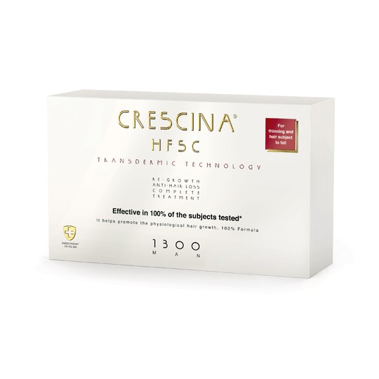 Crescina Transdermic 1300 Man 20x3,5 ml podpora růstu vlasů