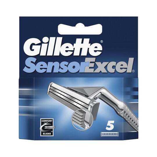 Gillette Sensor Excel náhradní hlavice 5 ks