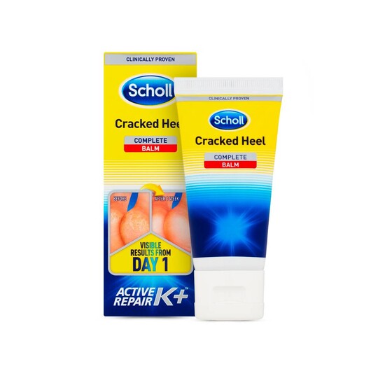 Scholl balzám na rozpraskané paty s keratinem 60 ml