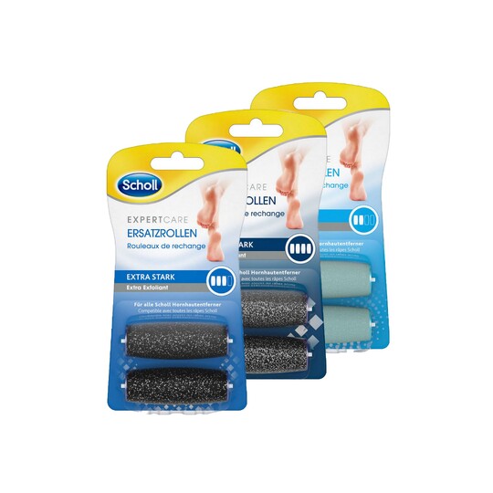 Scholl Mix náhradní hlavice 3x2 ks
