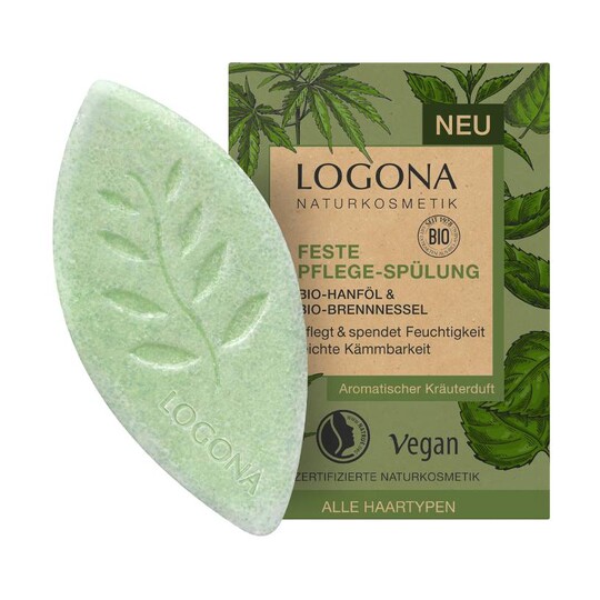 Logona Konopí+Kopřiva tuhý kondicionér 60 g