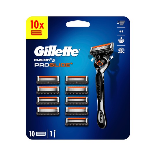 Gillette Fusion ProGlide FlexBall holicí strojek + 10 hlavic