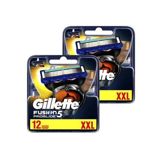 Gillette Fusion5 Proglide náhradní hlavice 12+12 ks