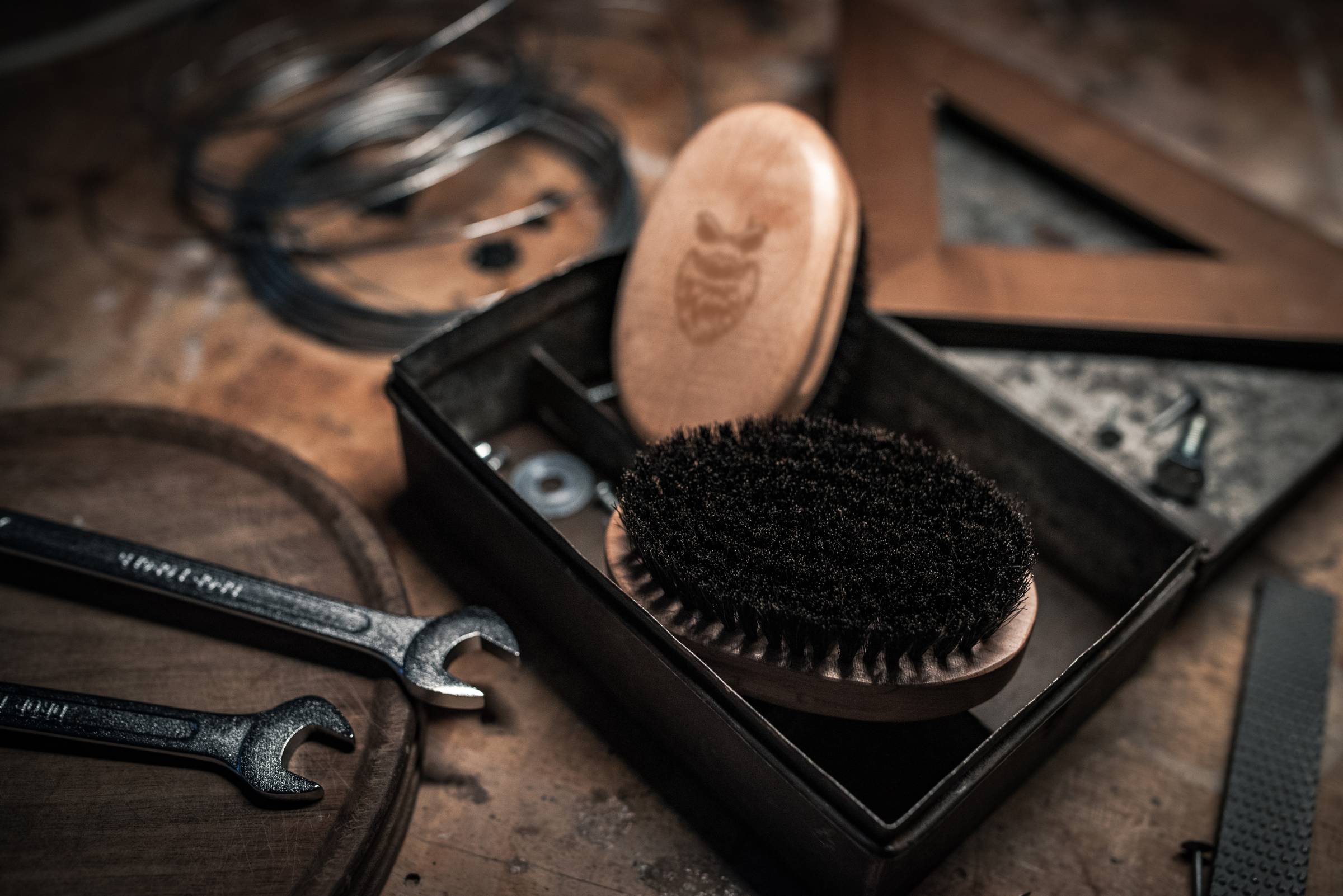 Angry Beards Gentler Brush kartáč na vousy