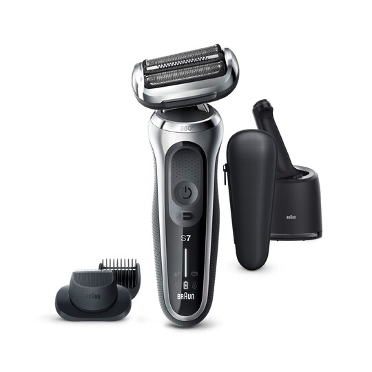 Braun Series 7 71-S7500cc Silver Wet&Dry holicí strojek
