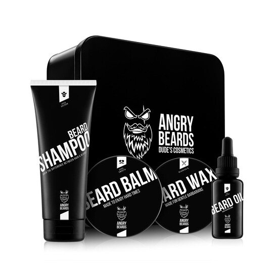 Angry Beards sada produktů na vousy