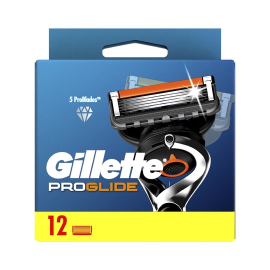 Gillette Fusion 5 ProGlide náhradní hlavice 12 ks