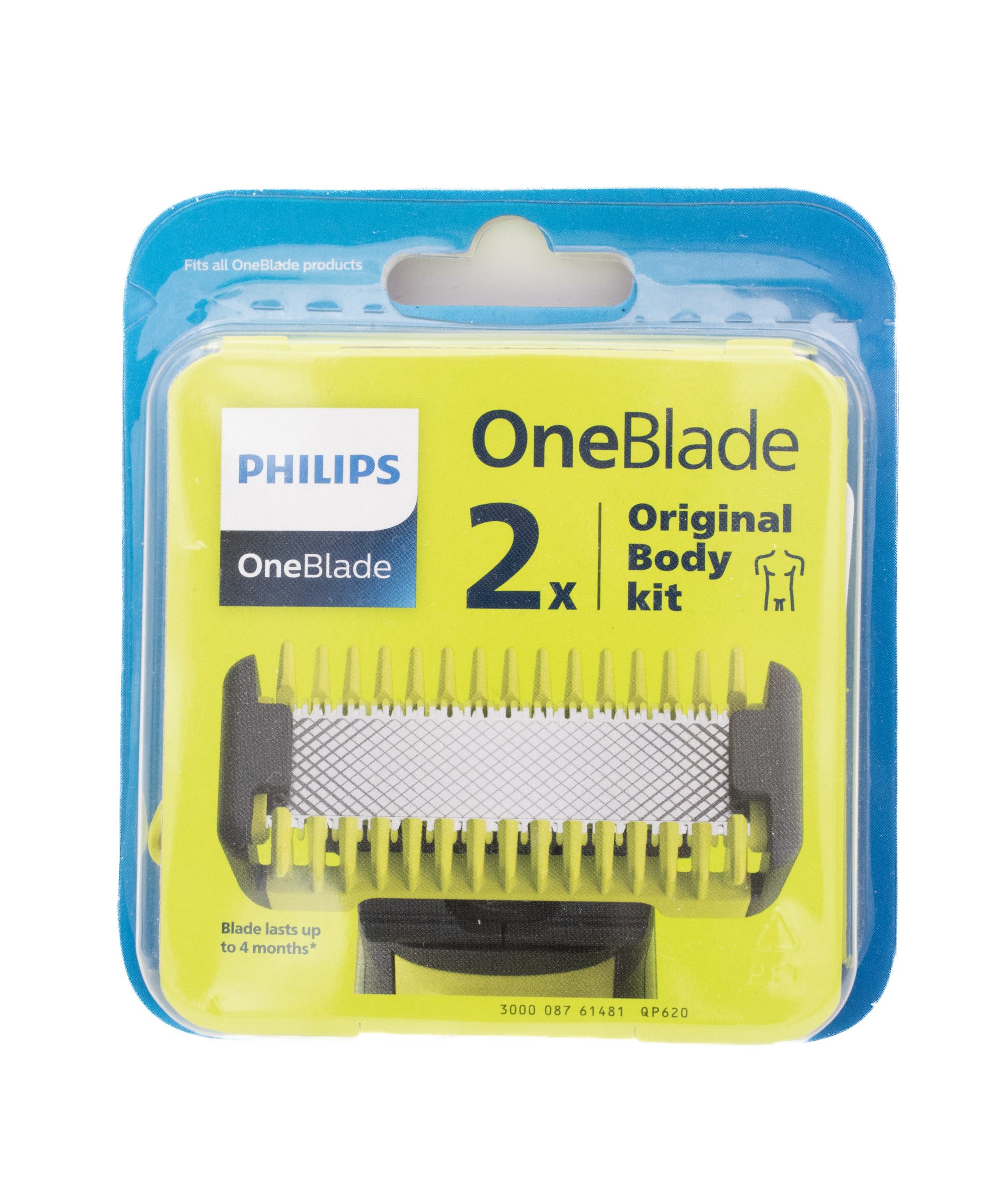 Philips OneBlade Face + Body kit náhradní břity QP620/50