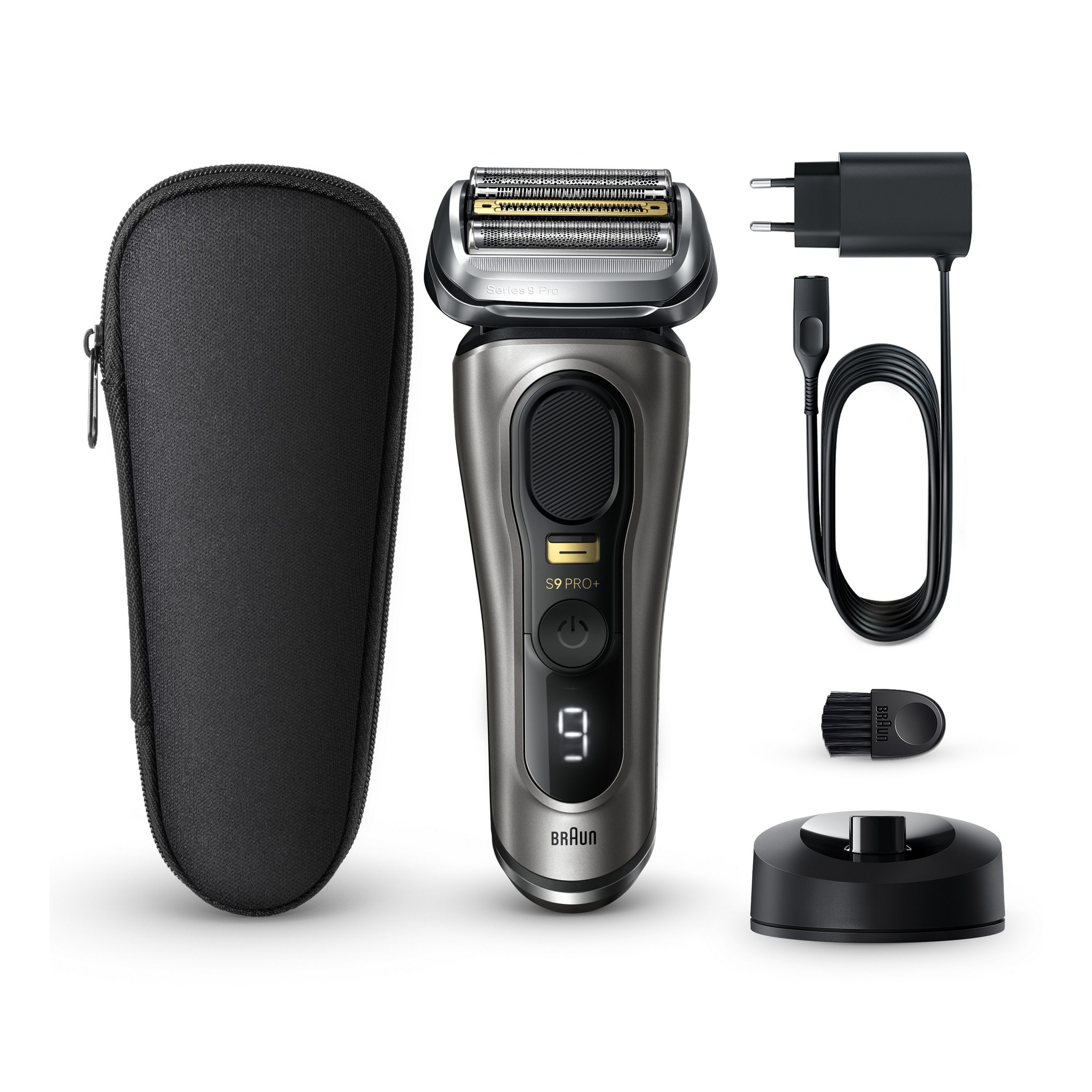 Braun Series 9 PRO+ 9515s holicí strojek + Braun HC7390 zastřihovač vlasů