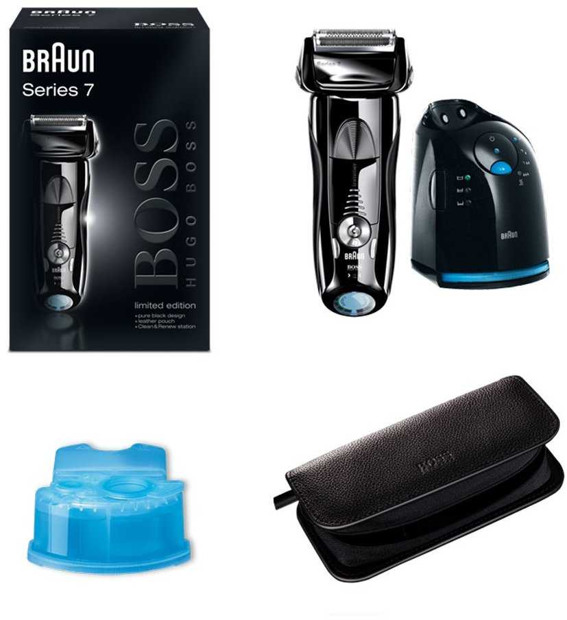 Braun Series 7 - 790 Clean&Charge (HUGO BOSS) holicí strojek