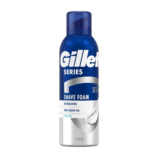 Gillette Series Revitalizing Sensitive pěna na holení 200 ml