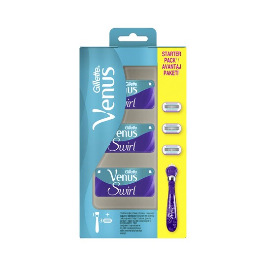 Gillette Venus Swirl holicí strojek + 3 hlavice