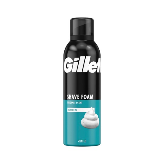 Gillette Sensitive Foam pěna na holení  200 ml