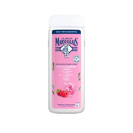 Le Petit Marseillais malina&pivoňka sprchový gel 400 ml