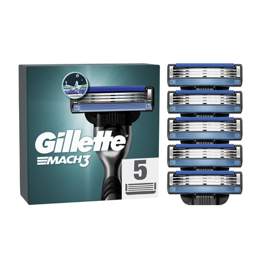 Gillette Mach3 náhradní hlavice 5 ks