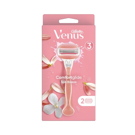 Gillette Venus ComfortGlide Spa Breeze holicí strojek + 2 hlavice