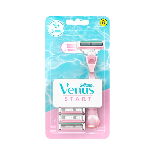 Gillette Venus Start holicí strojek + 3 hlavice