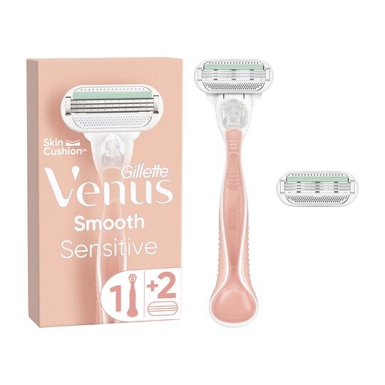 Gillette Venus Smooth Sensitive holicí strojek + 2 hlavice