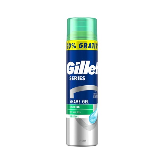 Gillette Series Sensitive gel na holení 240 ml