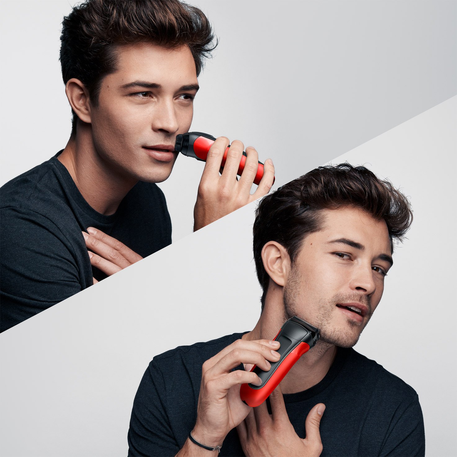 Braun Series 3 300s Red holicí strojek