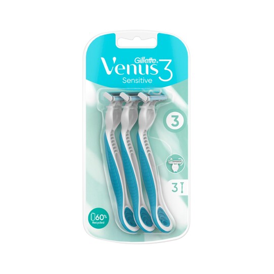 Gillette Venus3 Sensitive jednorázové holítko 3 ks