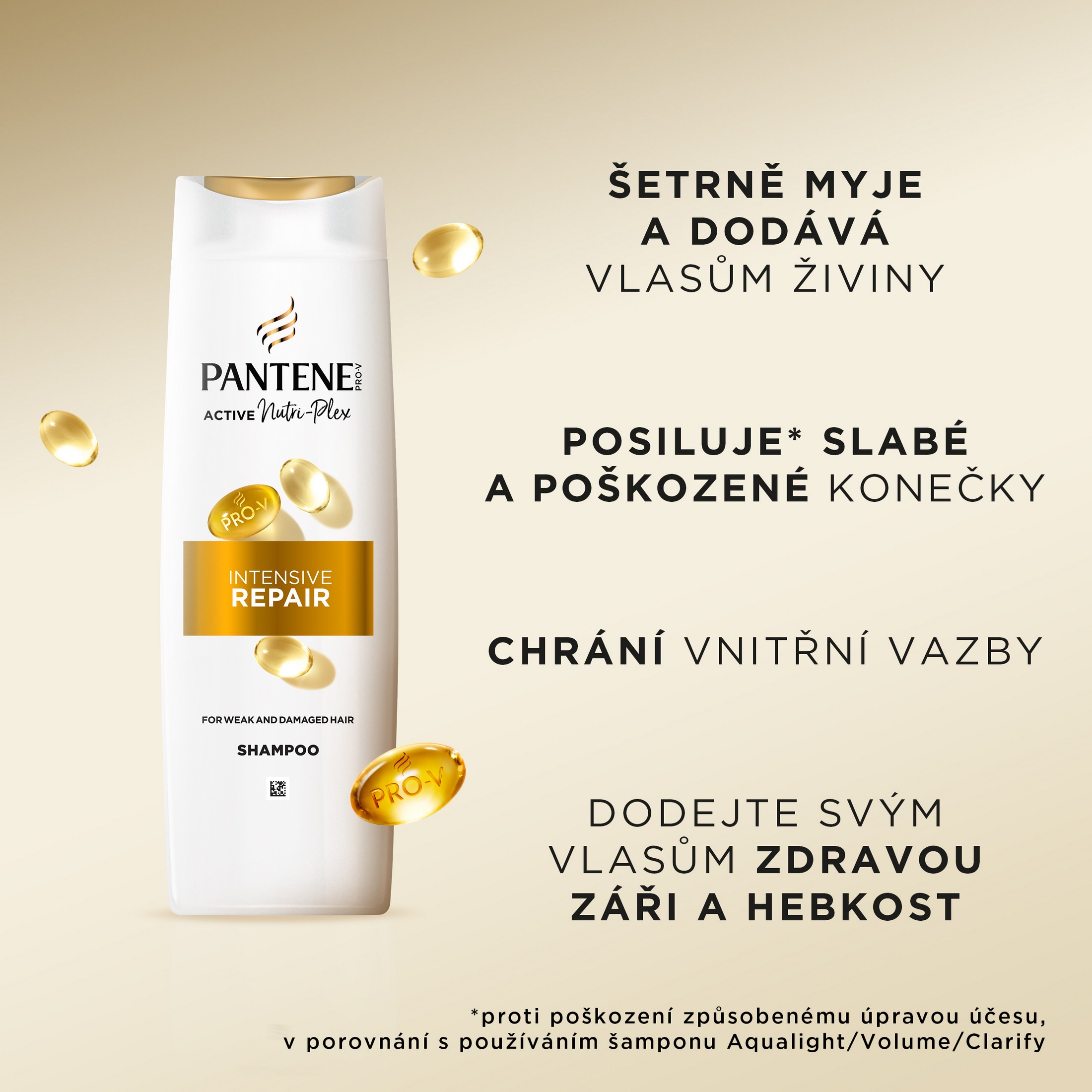 Pantene Pro-V intenzivní regenerační šampon na vlasy 400 ml