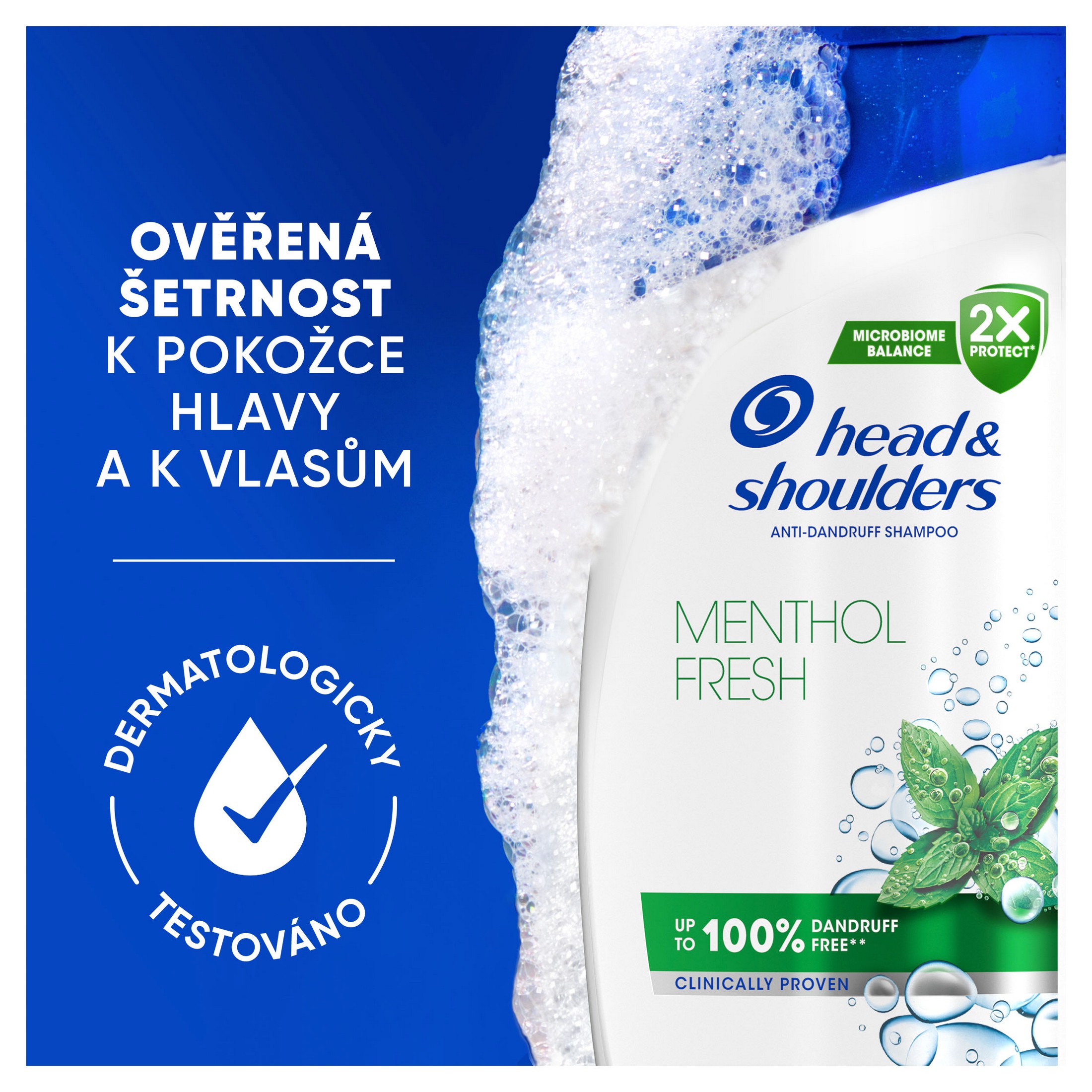 Head & Shoulders Menthol Fresh šampon proti lupům 400 ml