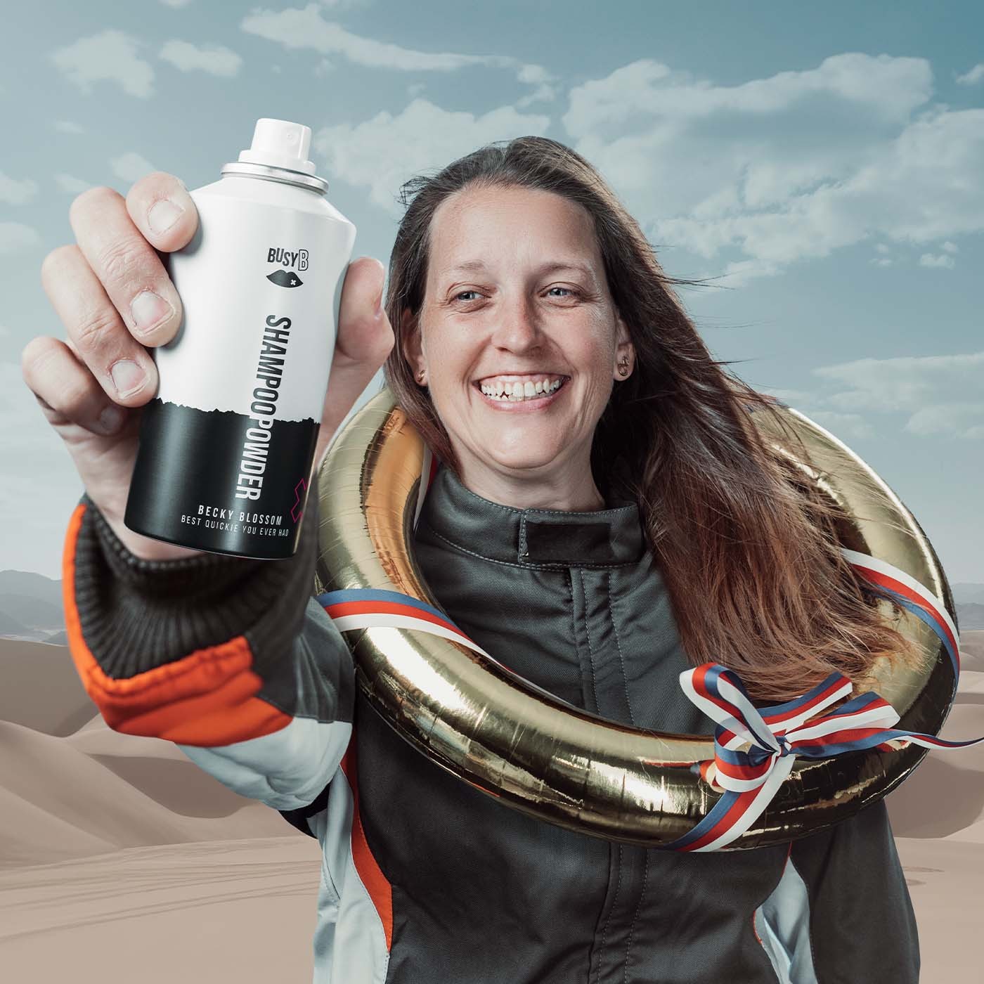 BusyB Becky Blossom suchý šampon 150 ml