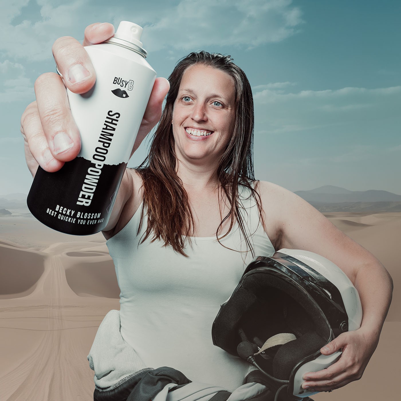 BusyB Becky Blossom suchý šampon 150 ml