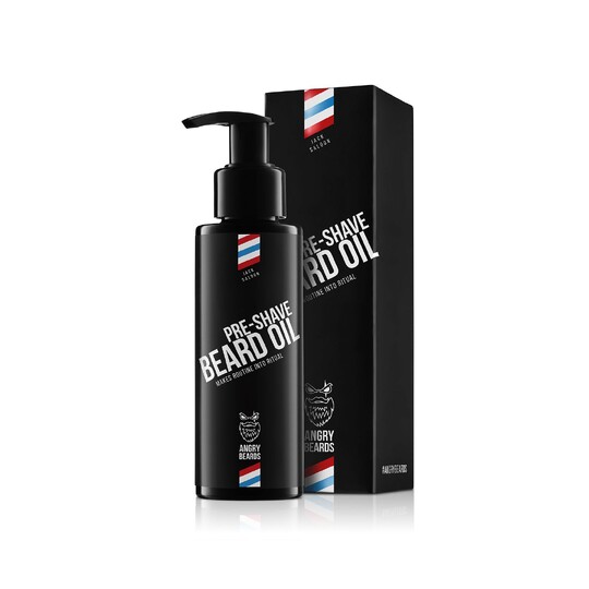 Angry Beards olej před holením Jack Saloon 100 ml