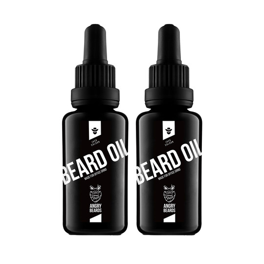 Angry Beards Oil Jack Saloon olej na vousy 2×30 ml