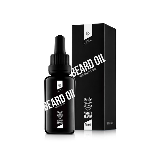 Angry Beards Chris the Traveller olej na vousy 30 ml
