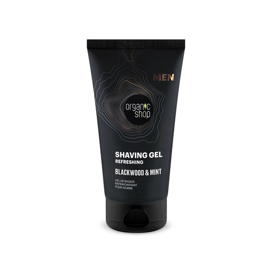 Organic Shop Blackwood Mint gel na holení 150 ml