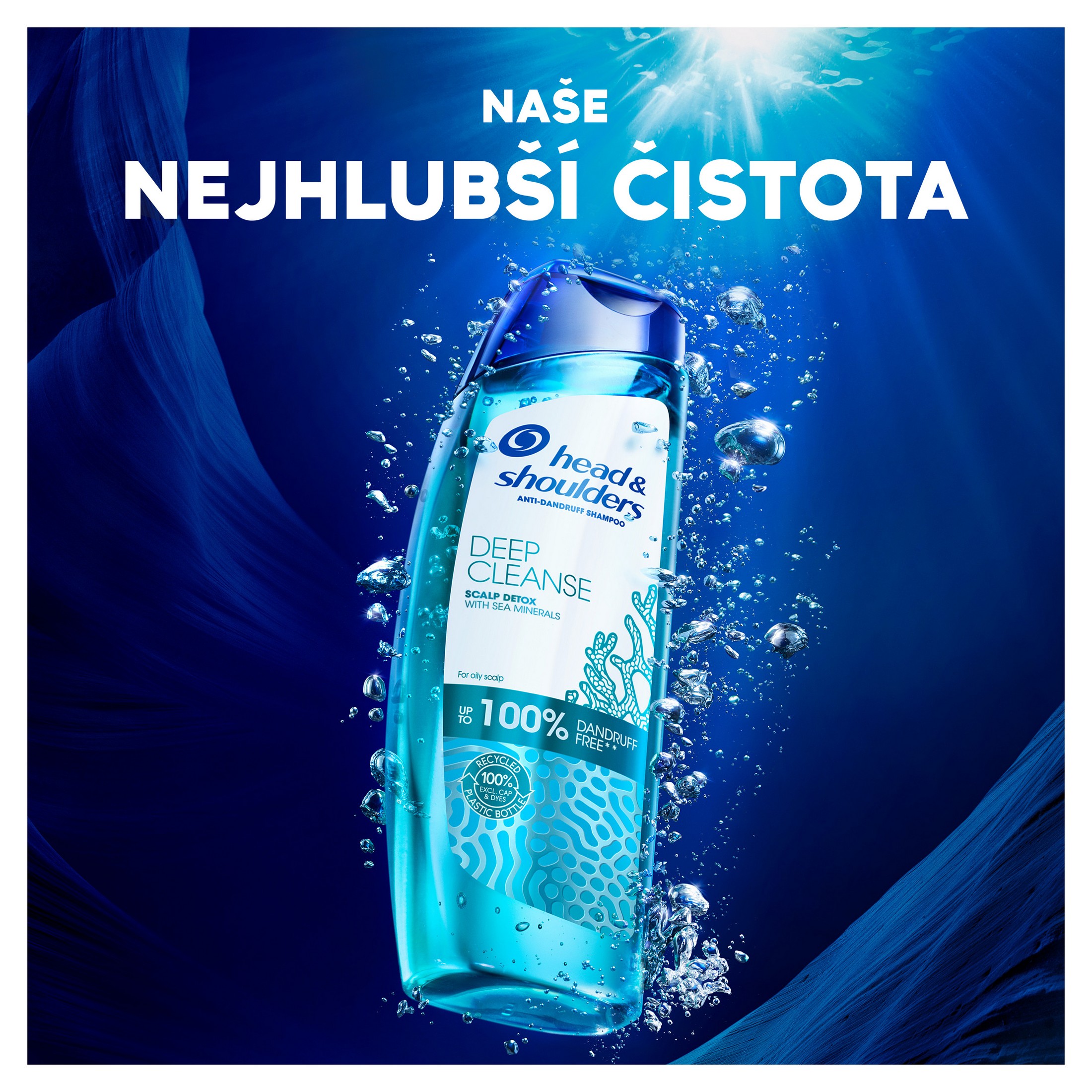 Head & Shoulders Deep Cleanse Scalp Detox šampon proti lupům 300 ml