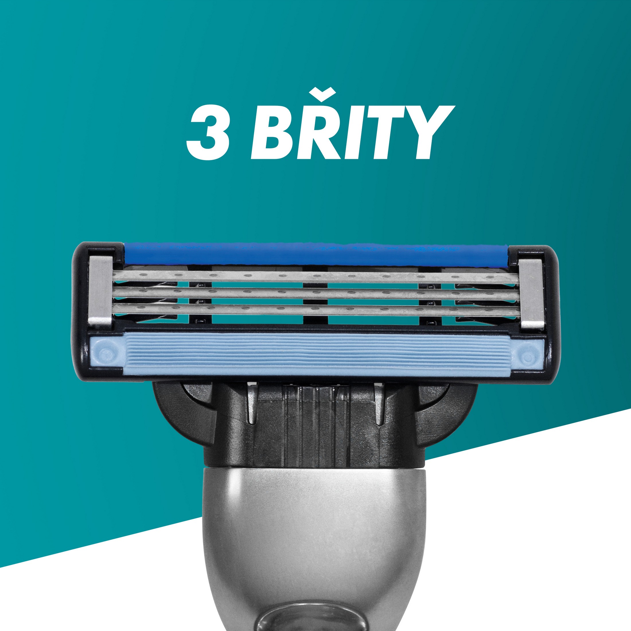 Gillette Mach3 holicí strojek + 5 hlavic