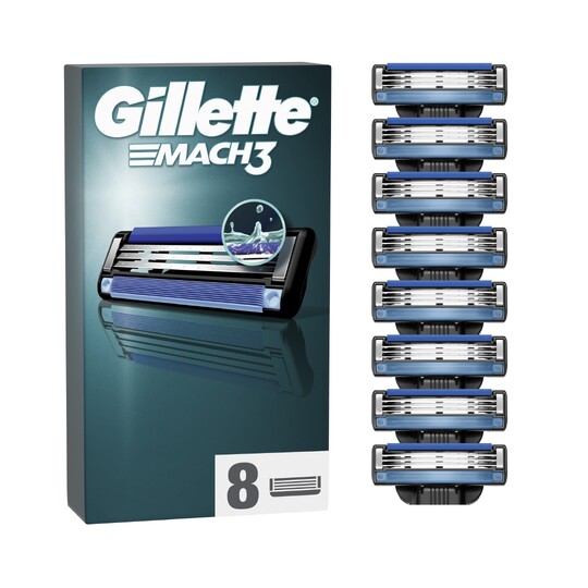 Gillette Mach3 náhradní hlavice 8 ks