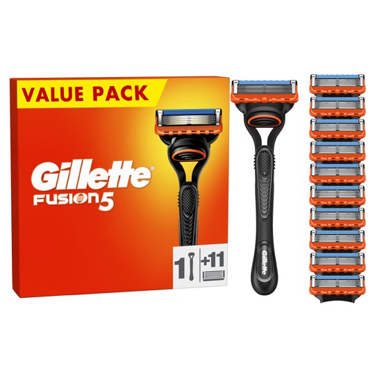 Gillette Fusion 5 holicí strojek + 11 hlavic