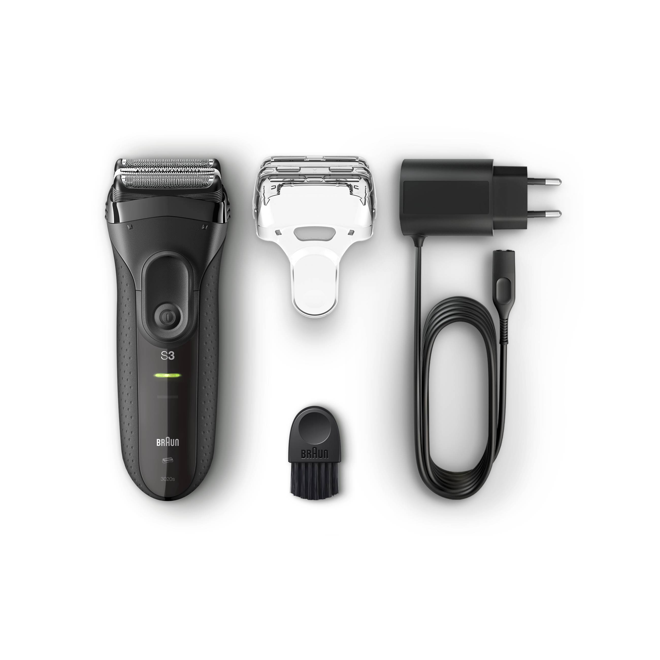 Braun Series 3-3020s holicí strojek černý
