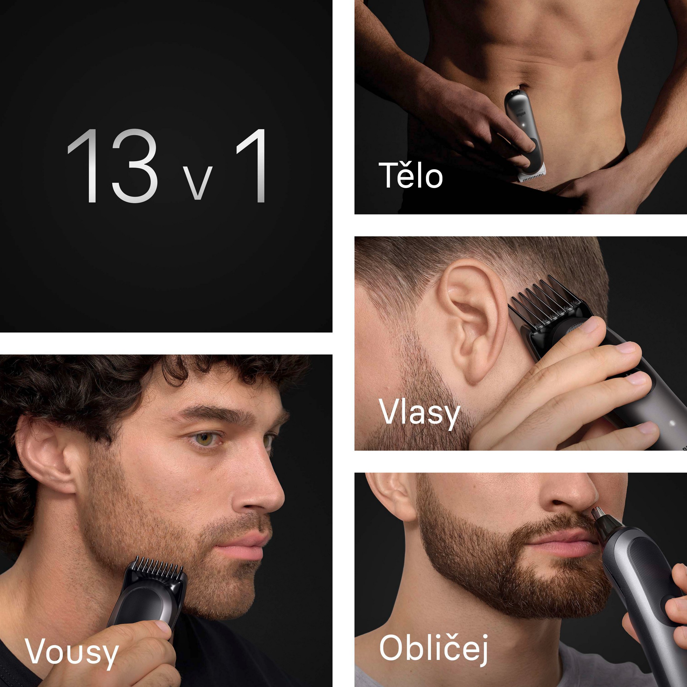 Braun All-in-One 7560 víceúčelový zastřihovač