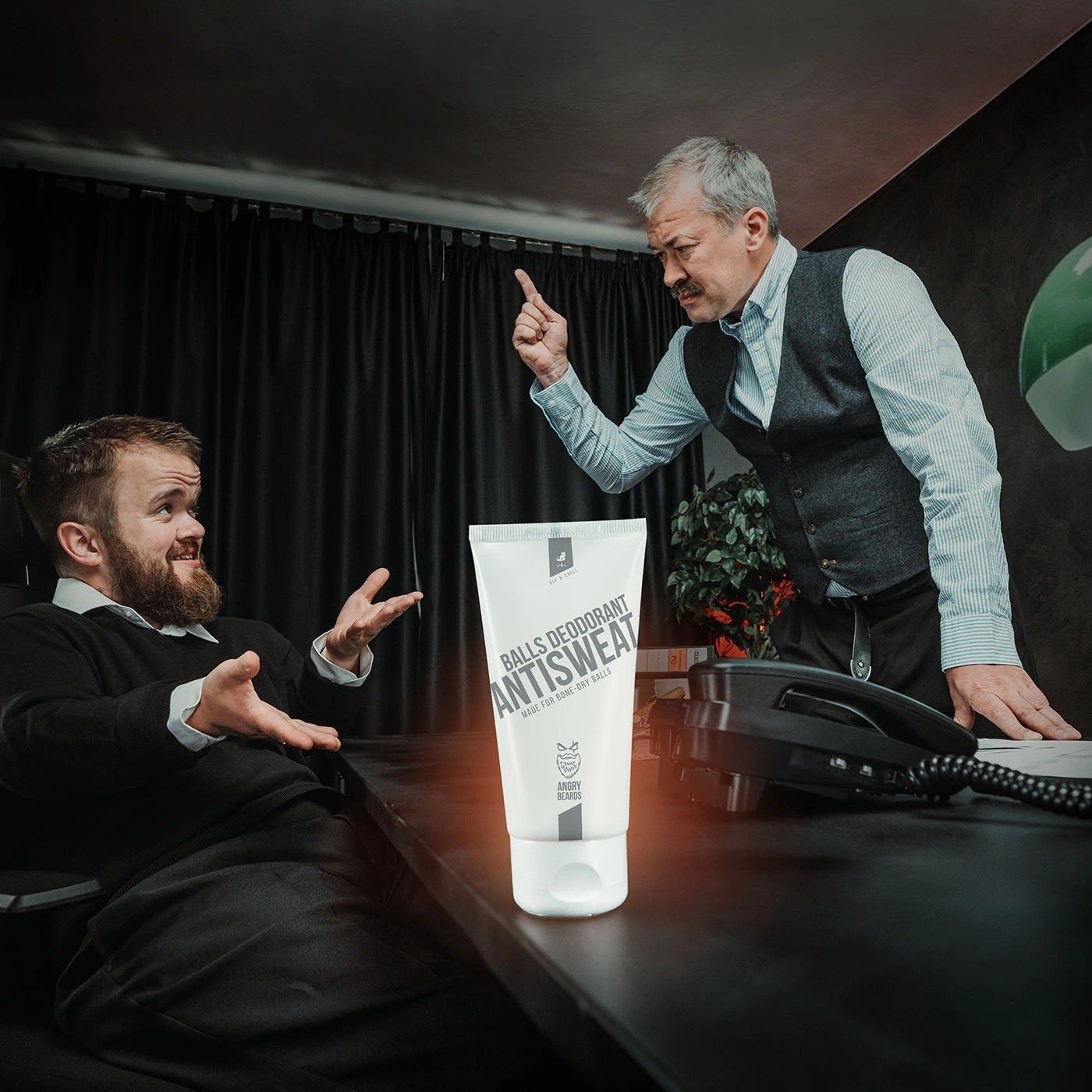 Angry Beards Antisweat Sit&Chill deodorant na koule 75 ml