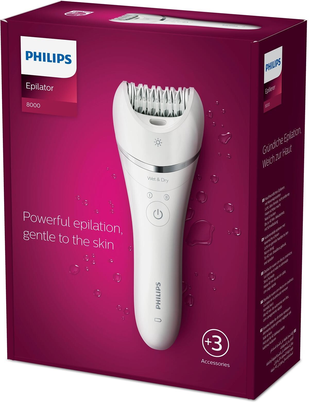 Philips BRE700/00 Wet&Dry epilátor