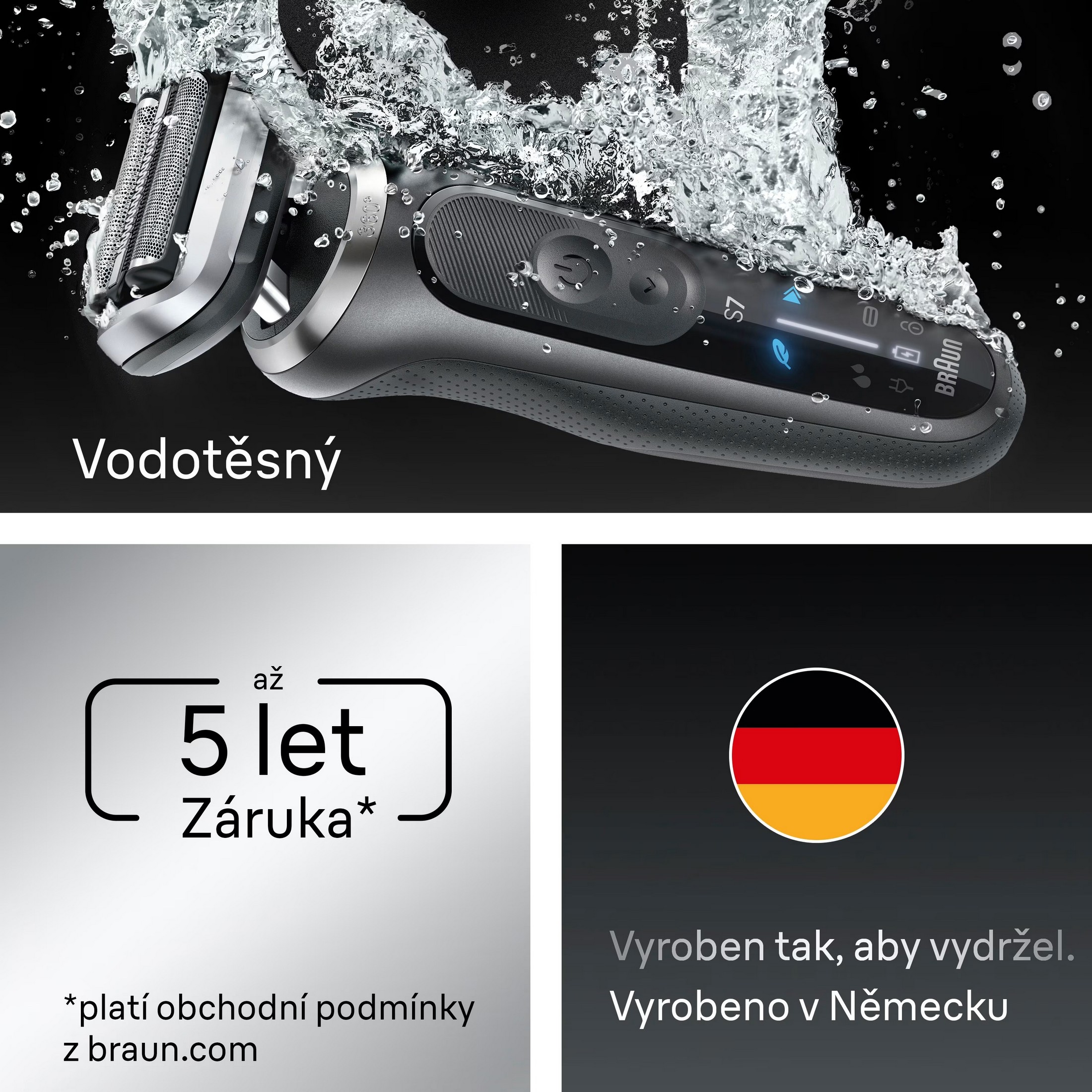 Braun Series 72-G1200s Wet&Dry holicí strojek