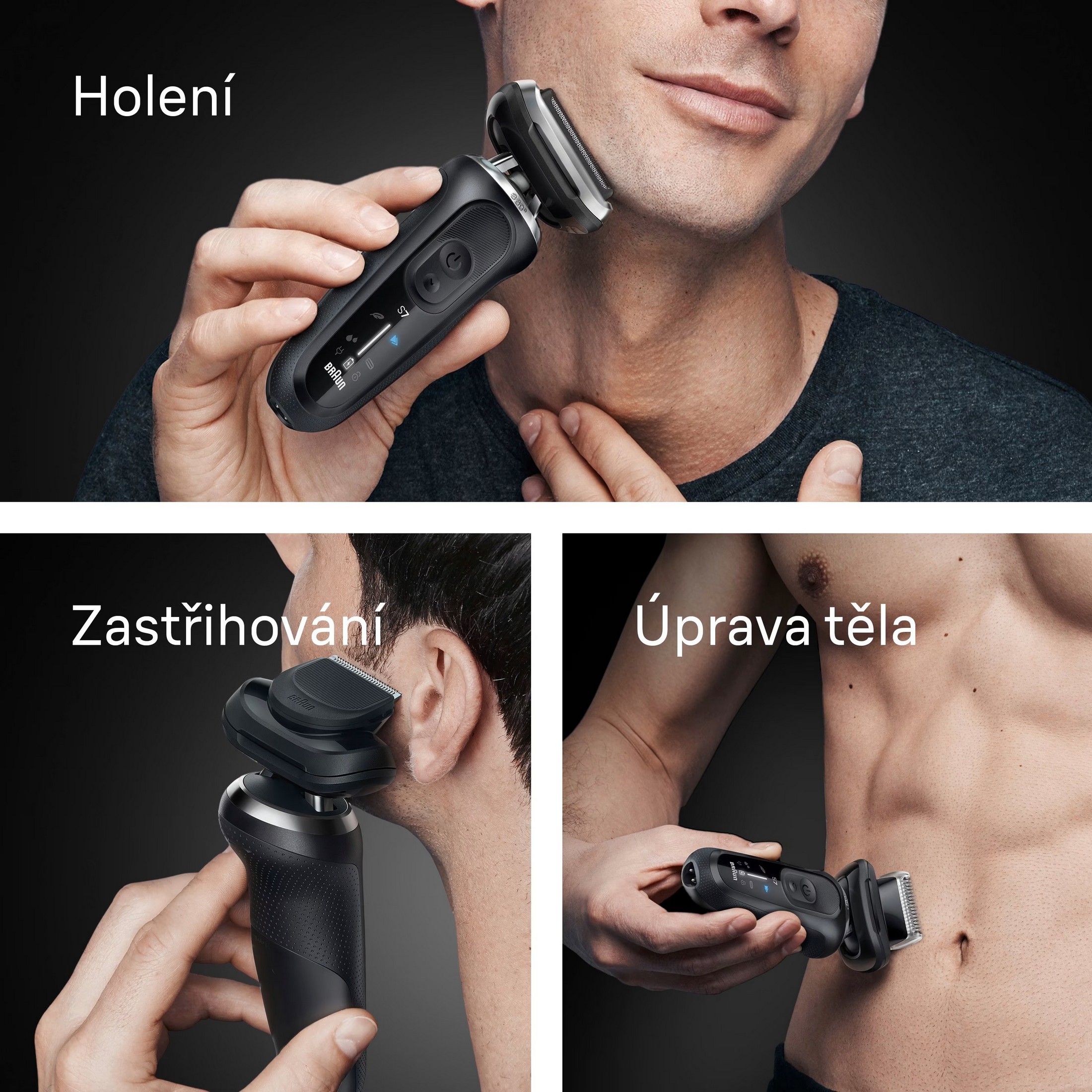 Braun Series 72-N1620s Wet&Dry holicí strojek