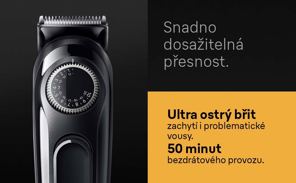 Braun BT3420 zastřihovač vousů a vlasů